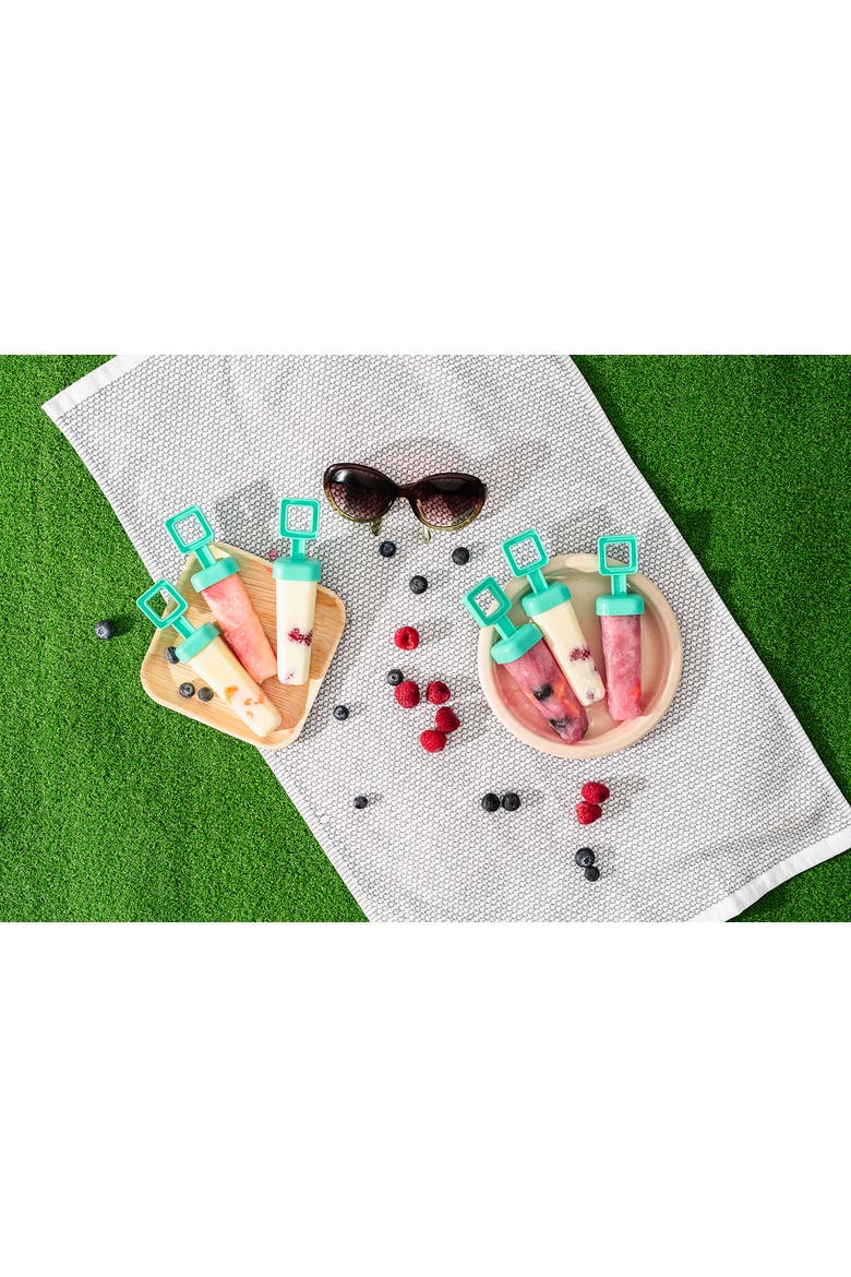 Snap-Fit Square Pop Mold, Alternate, color, Turquoise