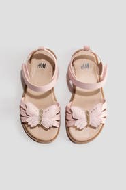 H&M Appliquéd sandals