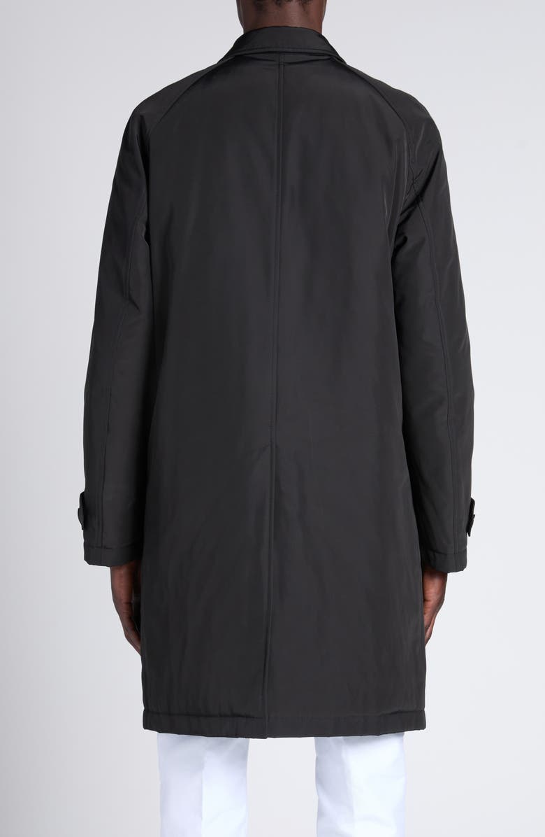 TOM FORD Microfaille Rain Coat, Alternate, color, Lb999 Black