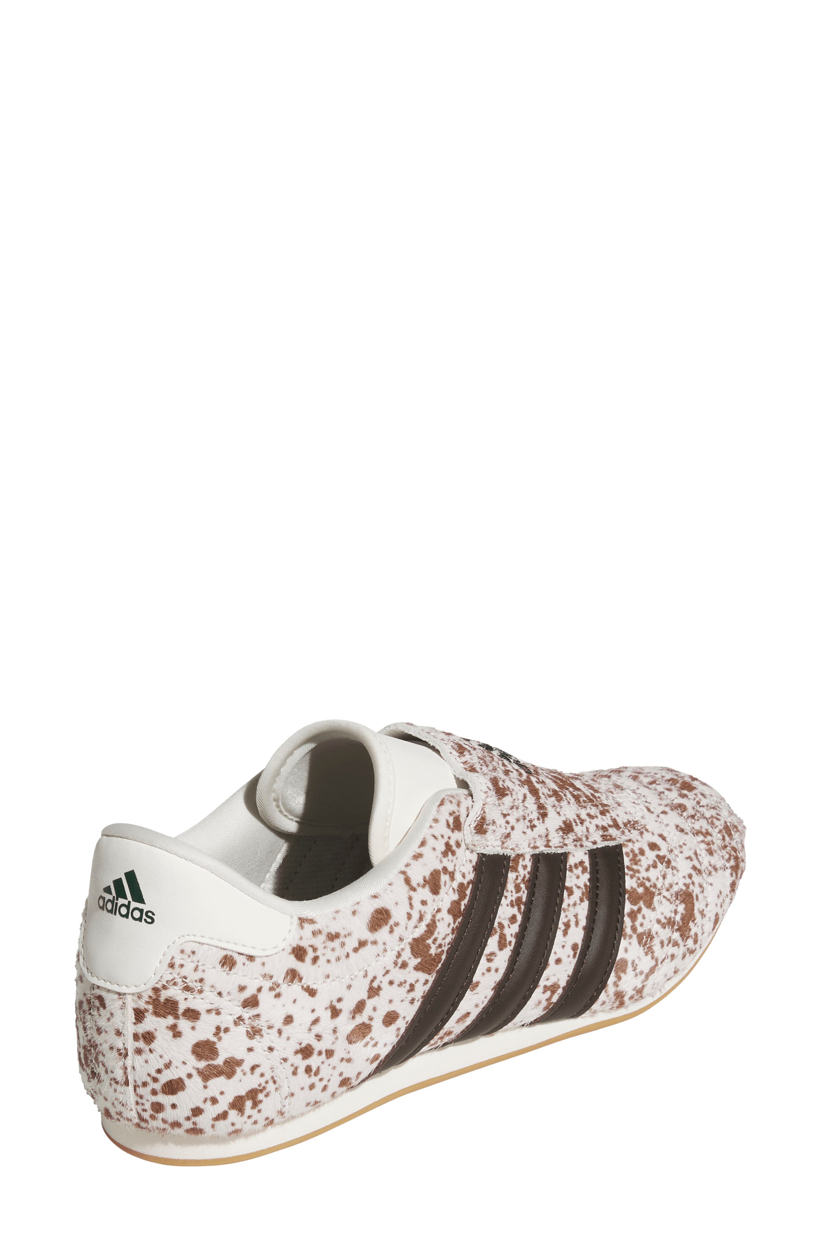 Taekwondo Shoe, Alternate, color, OFF WHITE/ DARK BROWN/ GUM 3/