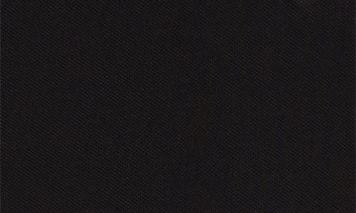 Amiri Black Polo Shirt With Classic Collar And Logo Embroidery On The Front In Black