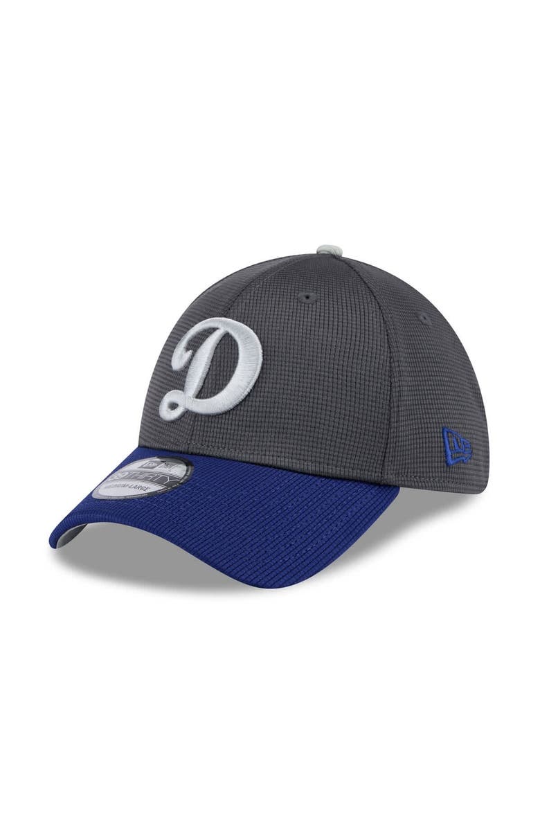 New Era Men's New Era  Gray/Navy Los Angeles Dodgers 2025 Batting Practice 39THIRTY Flex Hat, Alternate, color, 