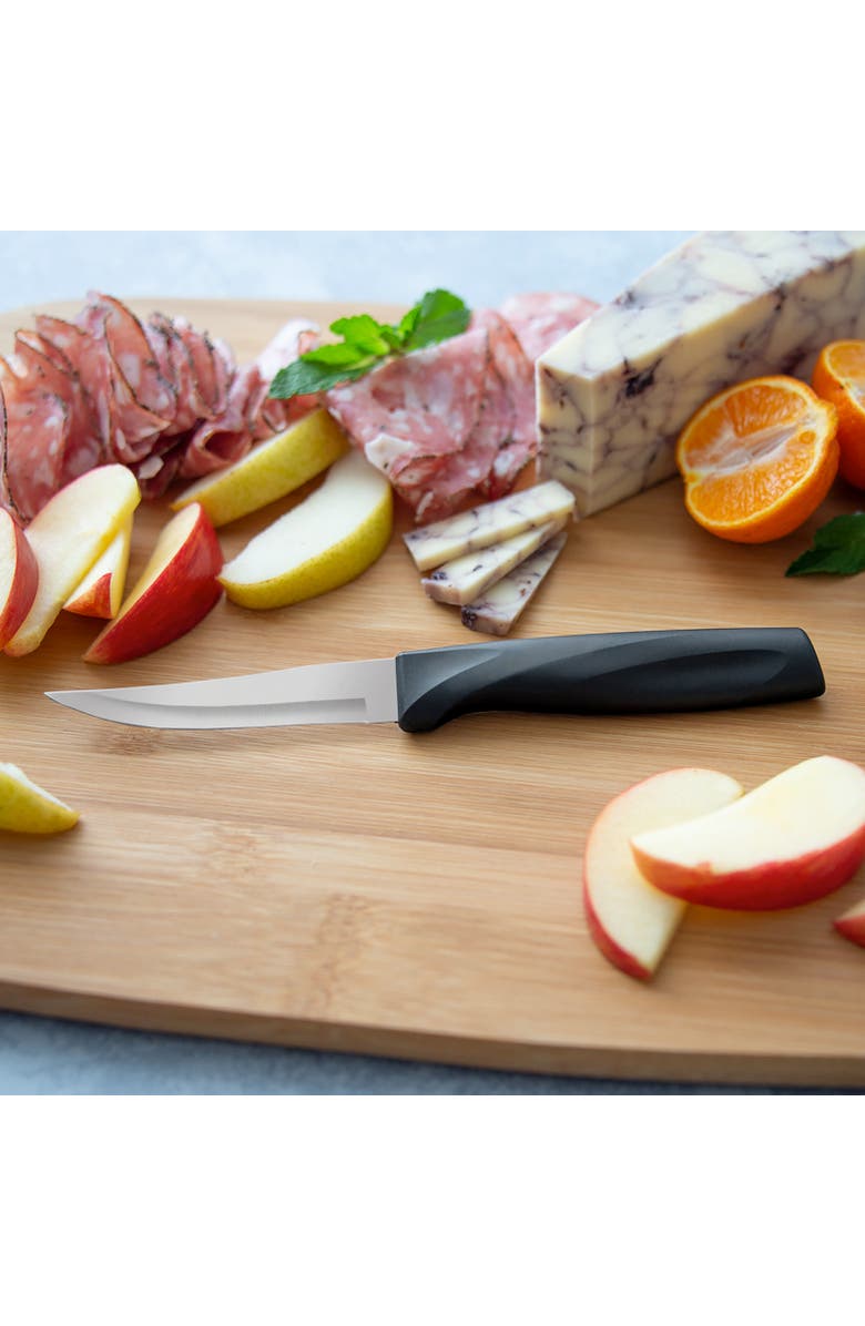 Rada Cutlery 3.25-Inch Heavy Duty Paring Knife Anthem Wave Handle, Alternate, color, Black