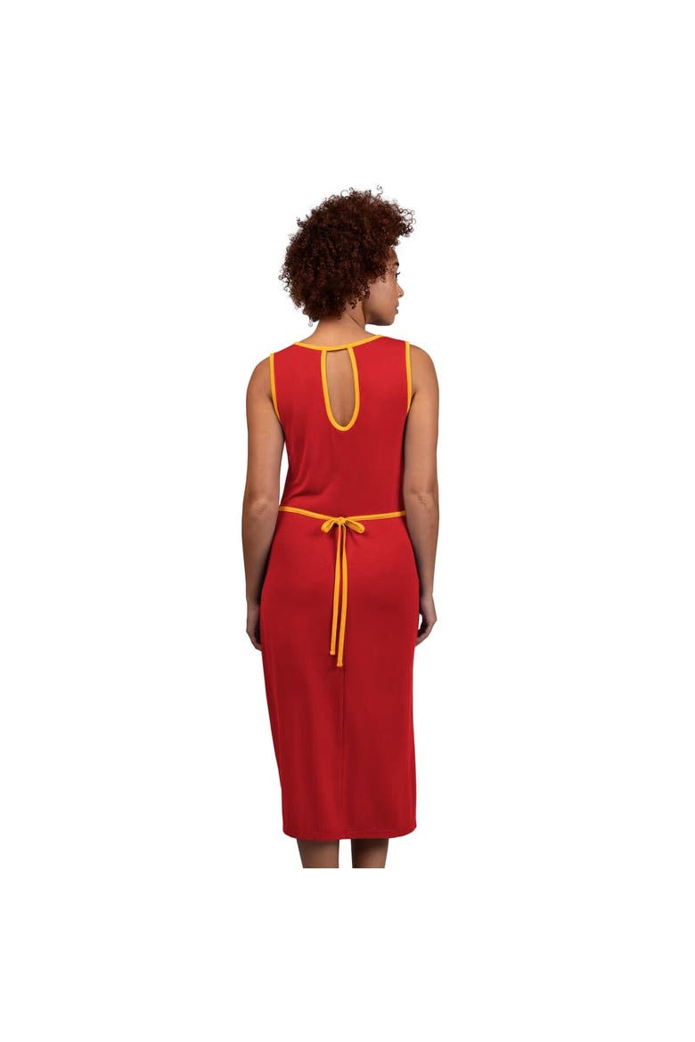 Women's G-III 4Her by Carl Banks  Red Kansas City Chiefs Center Field Maxi Dress, Alternate, color, Red