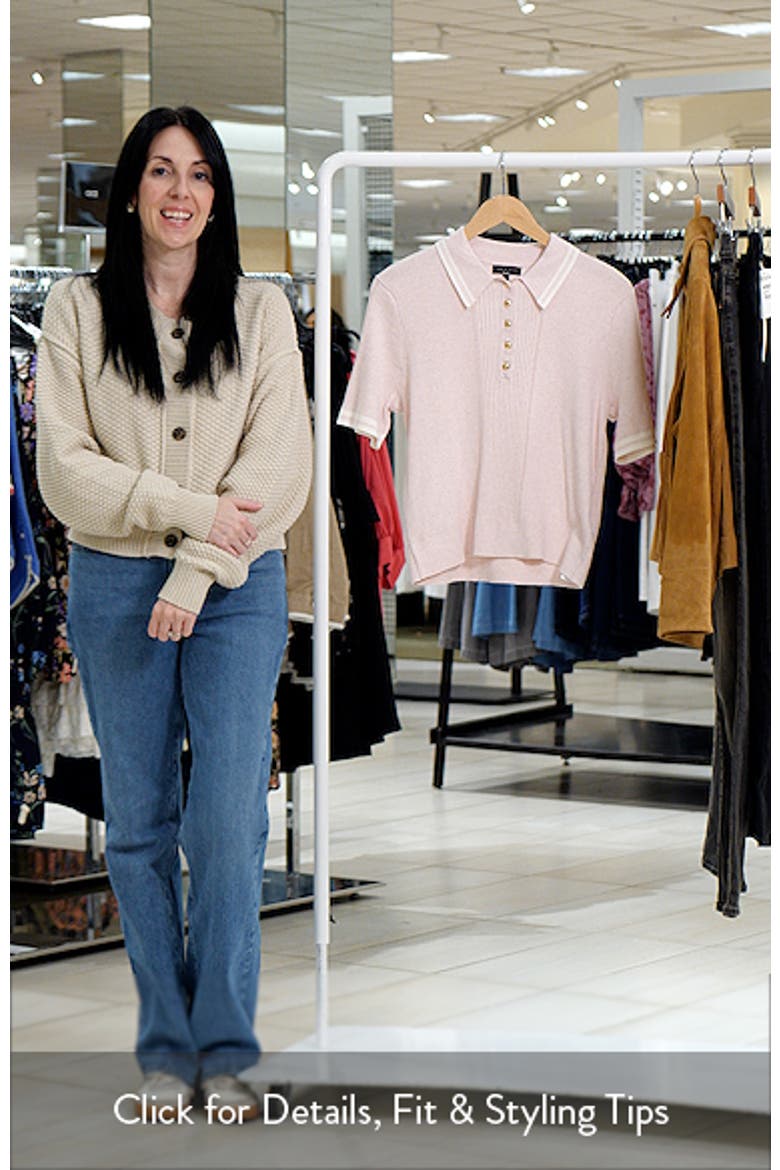 Laurie Tipped Cotton & Cashmere Polo video