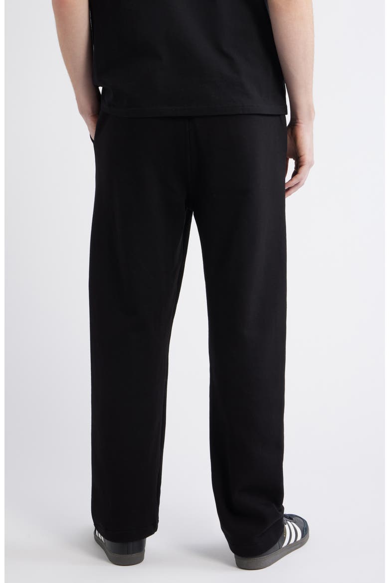 Running Dog Drawstring Sweatpants, Alternate, color, BLACK