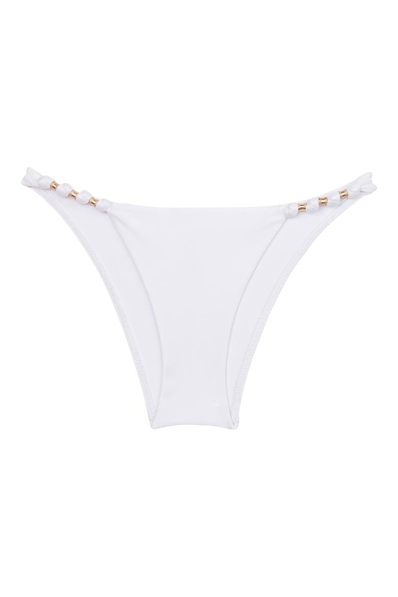 Paula Low Rise Bikini Bottoms, Alternate, color, WHITE