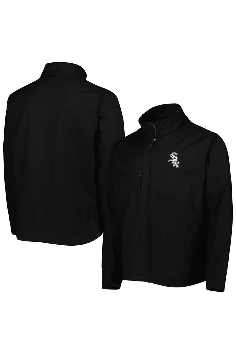 Men's Dunbrooke Black Chicago White Sox Journey Tri-Blend Full-Zip Jacket, Main, color, Black