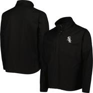 DUNBROOKE Men's Dunbrooke Black Chicago White Sox Journey Tri-Blend Full-Zip Jacket