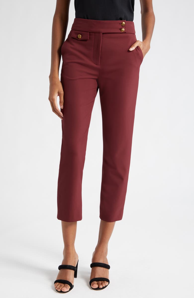 Veronica Beard Renzo Crop Pants, Main, color,