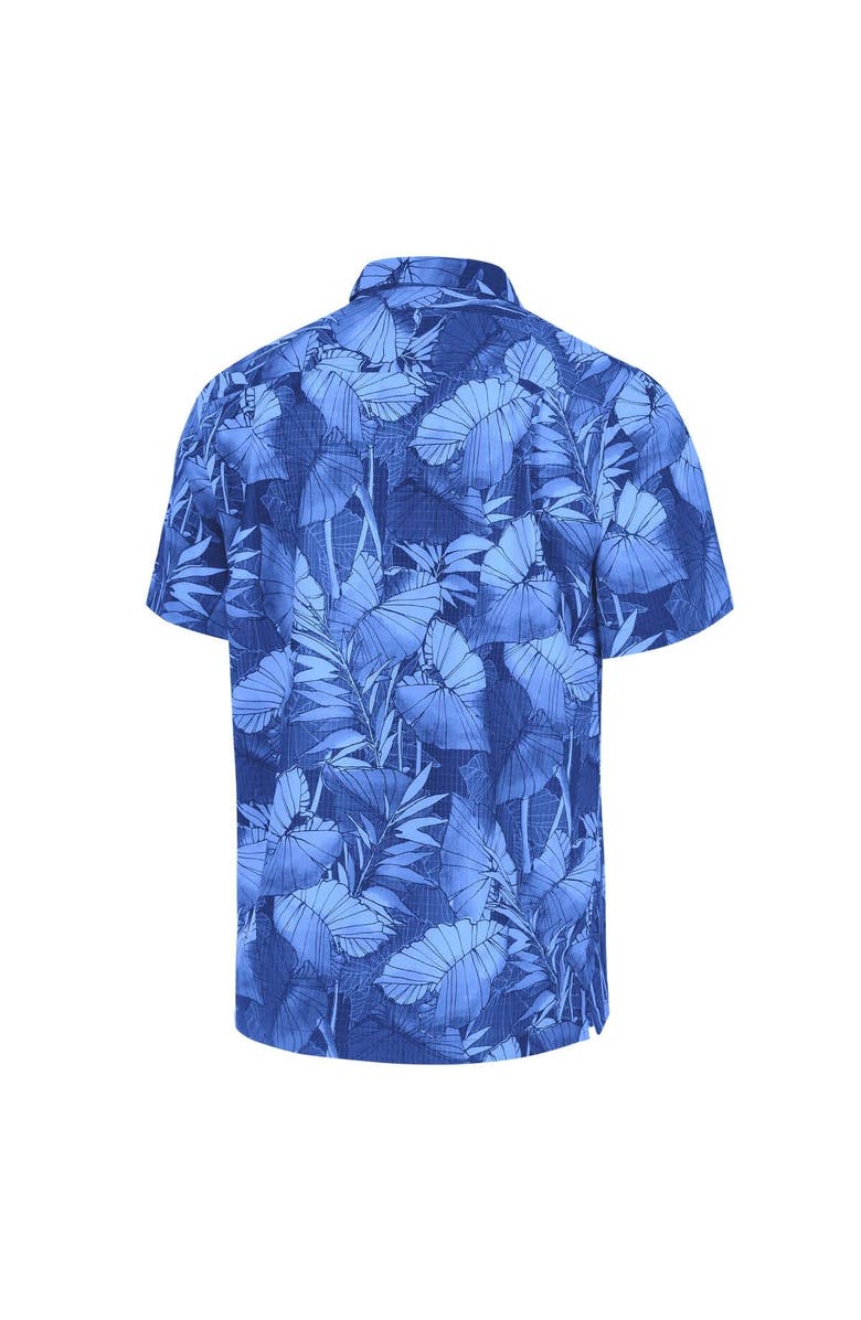 Tommy Bahama Men's Tommy Bahama Light Blue New York Giants Big & Tall Coast Nuevo Fronds IslandZone Button-Up Shirt, Alternate, color, Light Blue