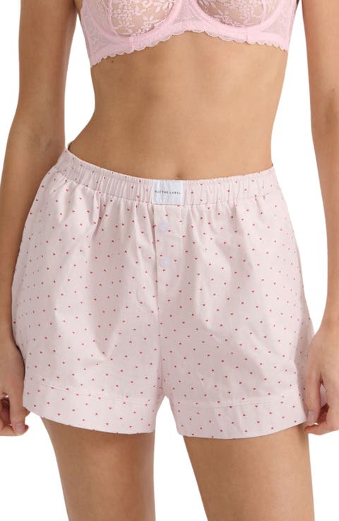 Henry Heart Pajama Shorts