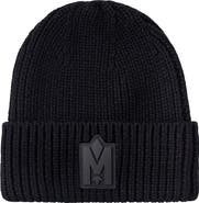 Mackage Jude Colorblock Wool Blend Rib Beanie