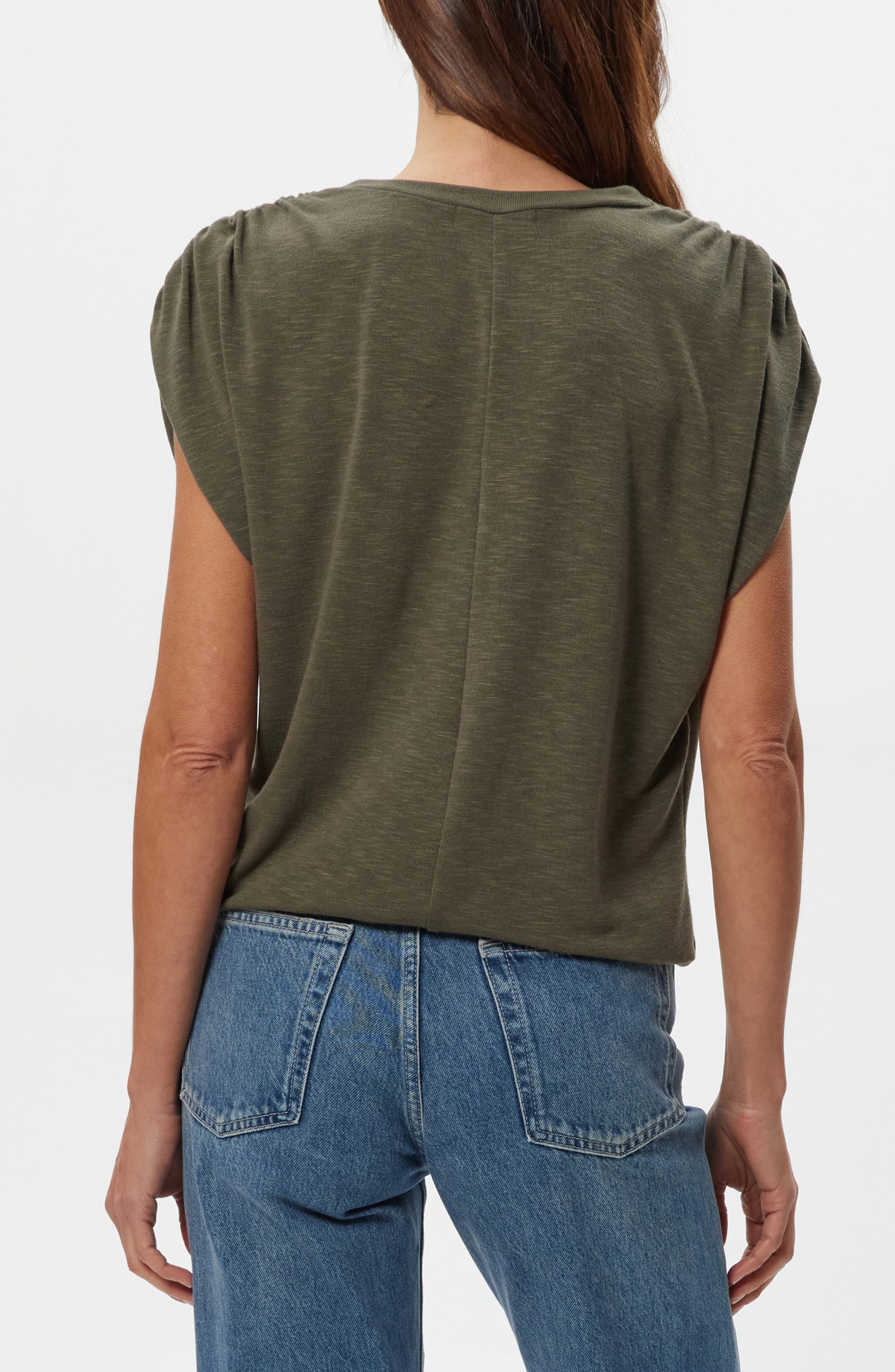 Sharron Cap Sleeve T-Shirt - image 4