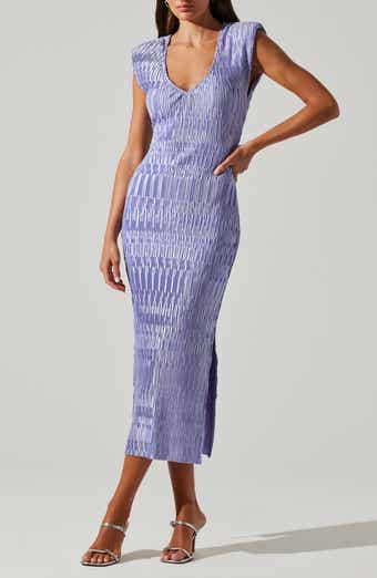 Nyah Ruched Velvet Dress