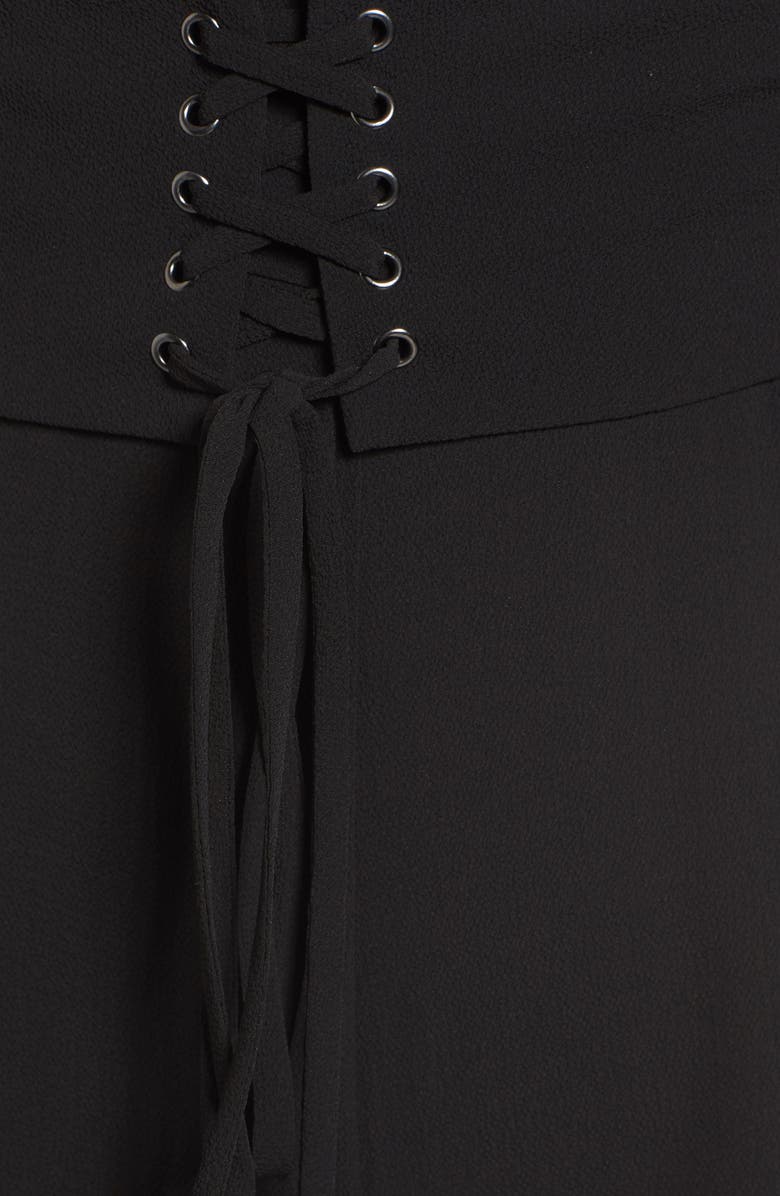 WAYF Riply Corset Jumpsuit, Alternate, color, 