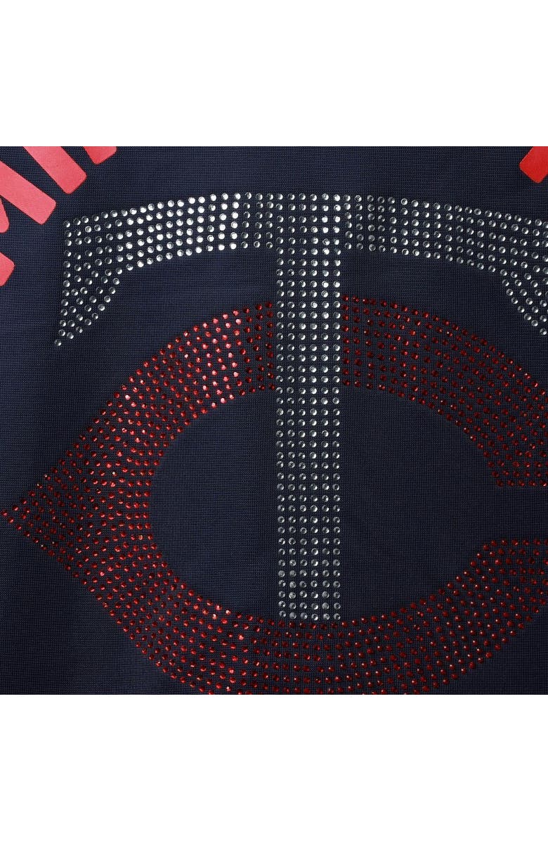 G-III 4HER BY CARL BANKS Women's G-III 4Her by Carl Banks Navy Minnesota Twins Gamer Full-Zip Track Jacket, Alternate, color, 