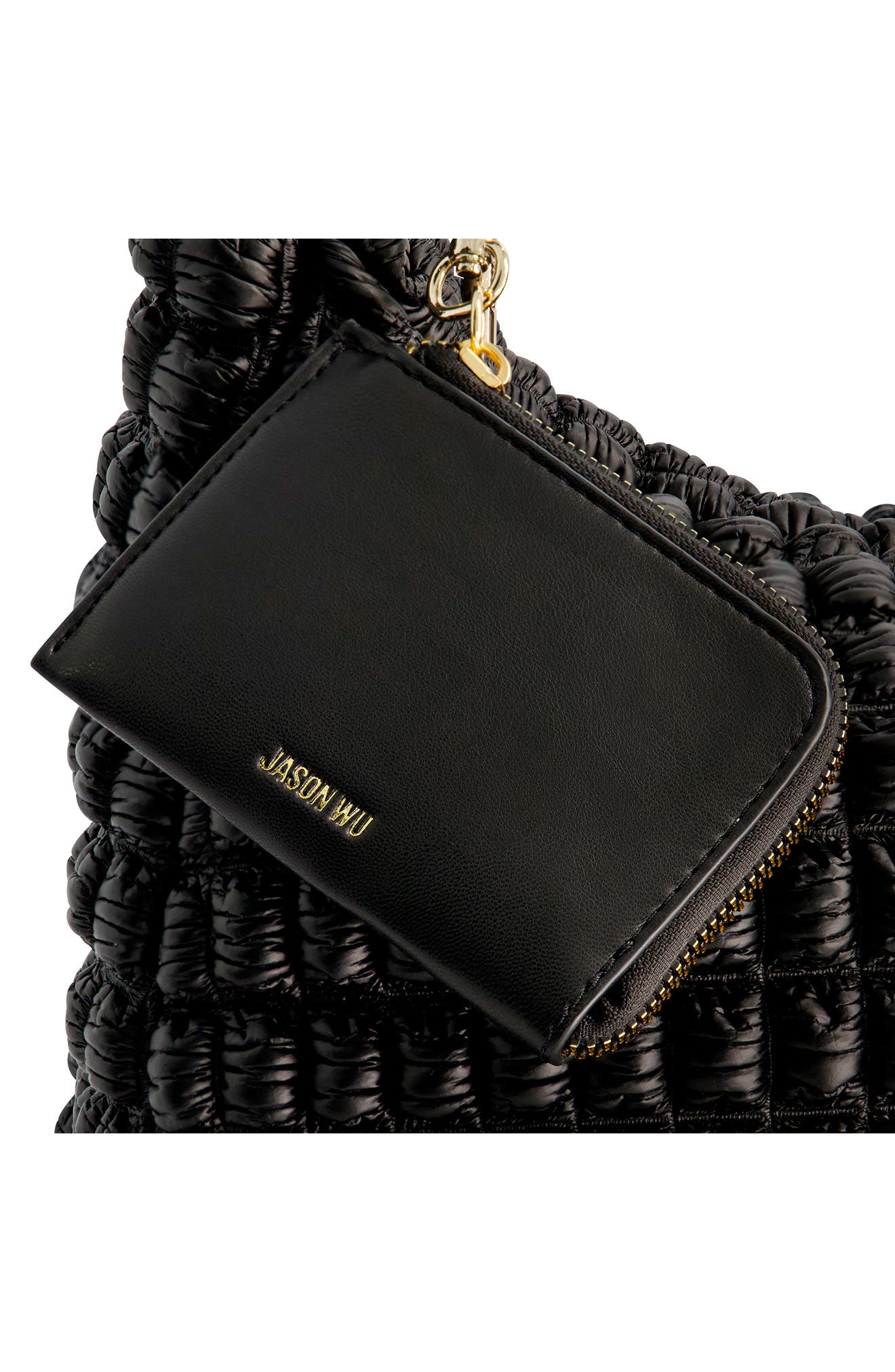 JASON WU Large Bubble Hobo Faux Leather Shoulder Bag, Alternate, color, 