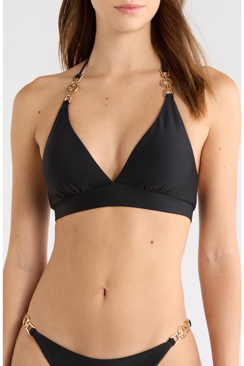 Ariel Bikini Top, Main, color, BLACK