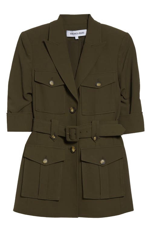 Veronica Beard Jones Dickey Jacket In Green