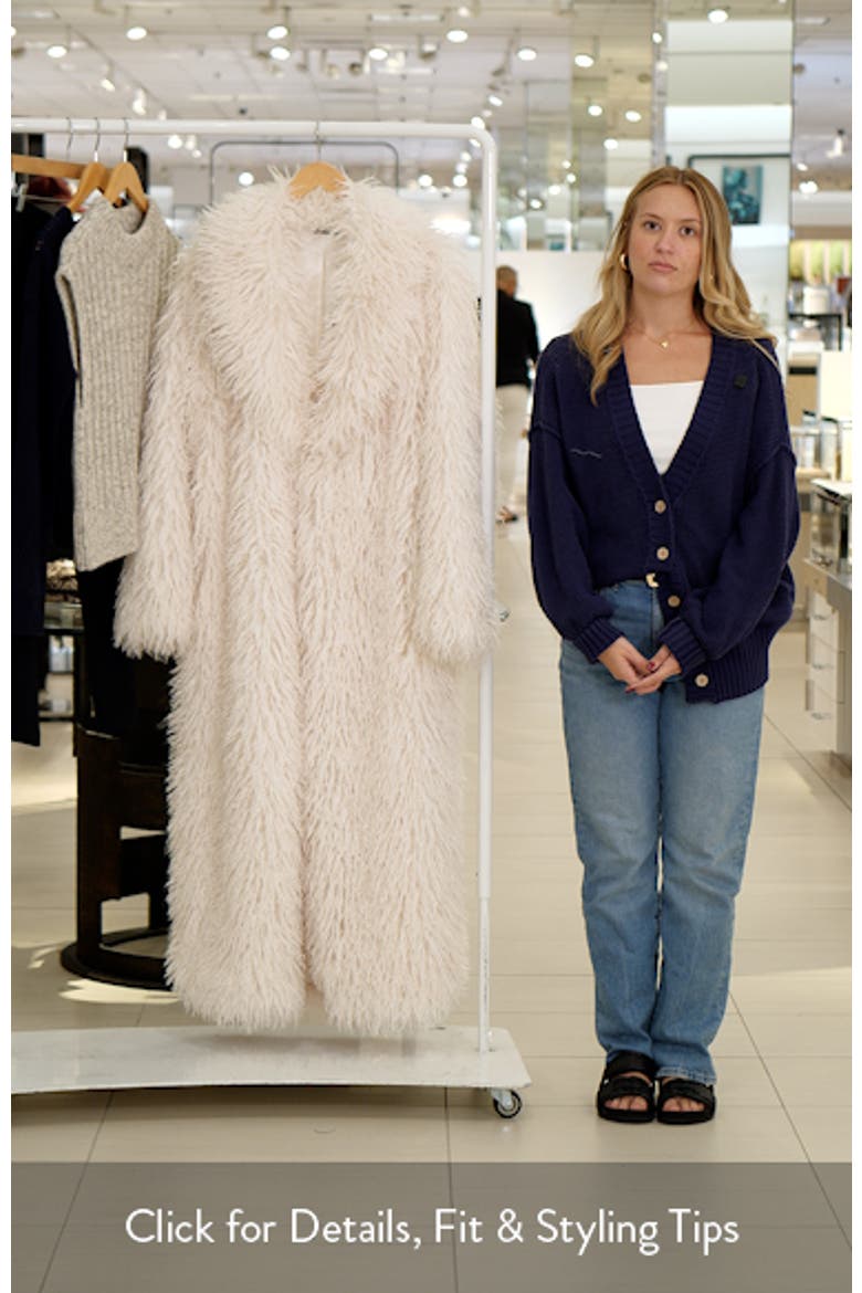 Faux Shearling Coat video