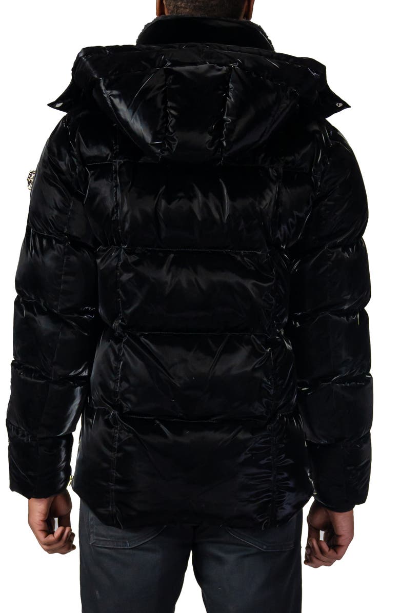 Woodpecker Bumnester Water Resistant Hooded Puffer Jacket, Alternate, color, 