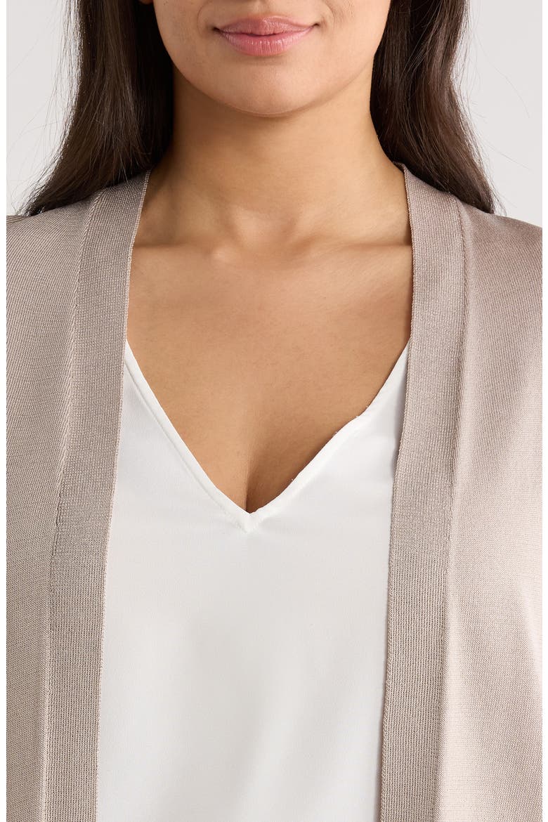 Kissing Front Pocket Cardigan, Alternate, color, PORCINI