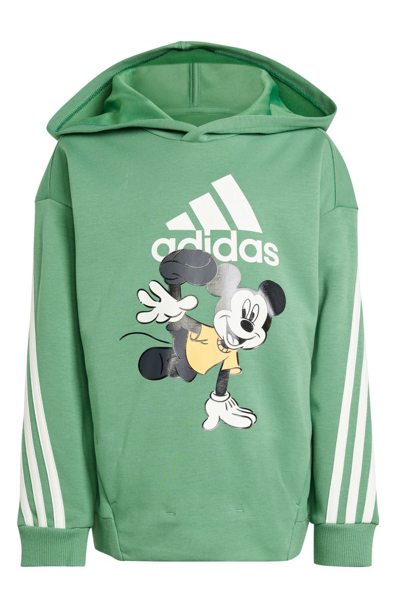 adidas Originals x Disney Kids' Mickey Mouse Hoodie, Main, color, 