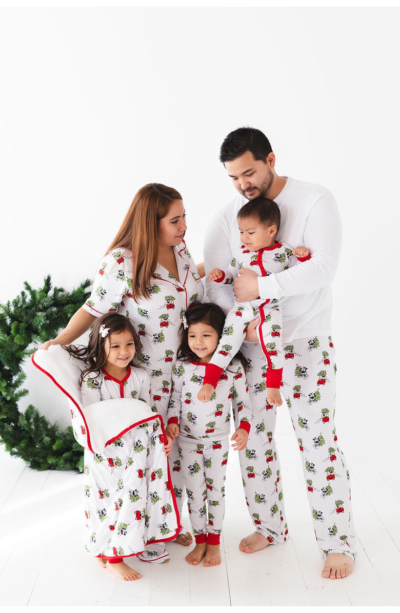 Charlie Lou Baby<sup>®</sup> Steamboat Willie Christmas Double Zipper Convertible Romper, Alternate, color, White