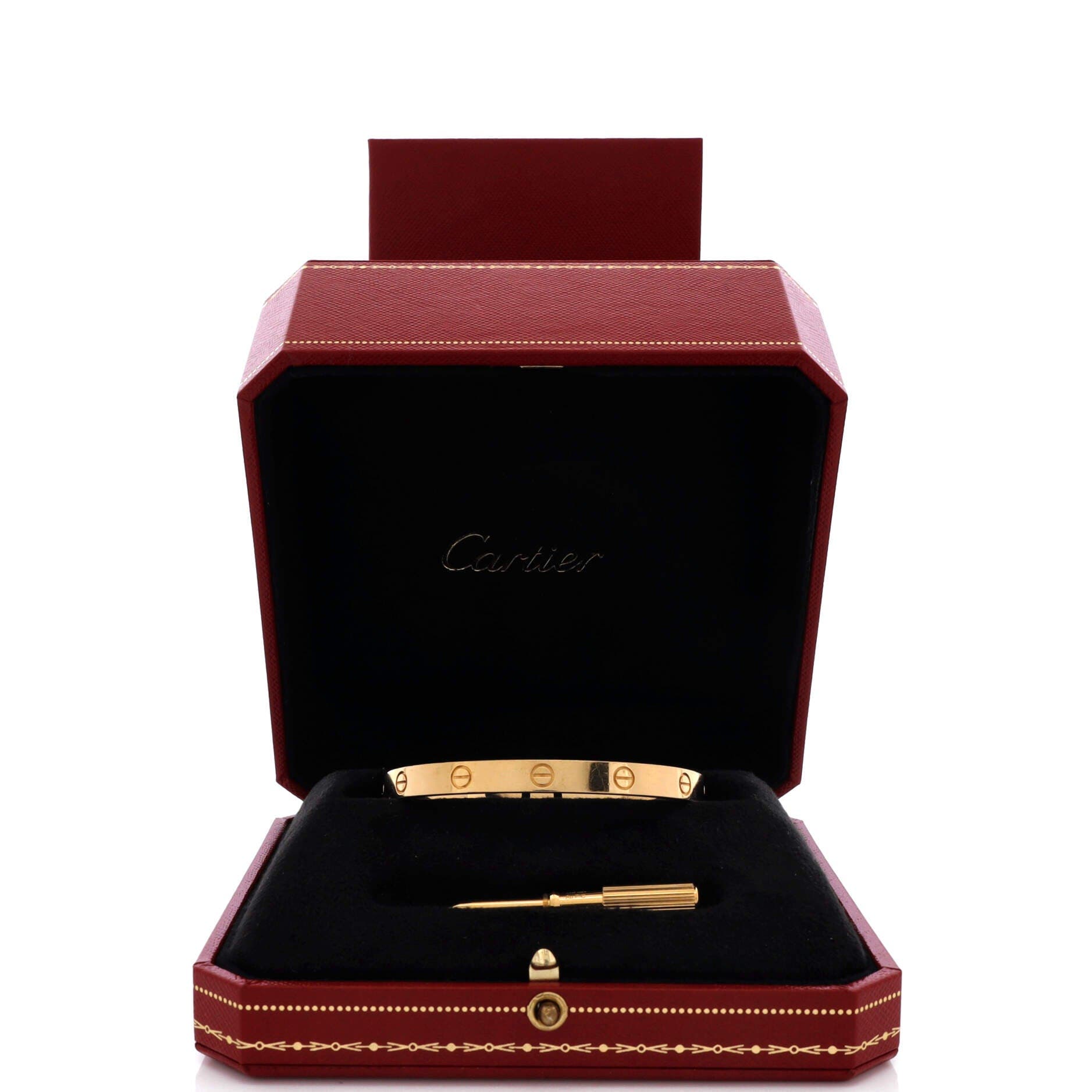 Love Bracelet 18K Yellow Gold, Alternate, color, Metallic Gold