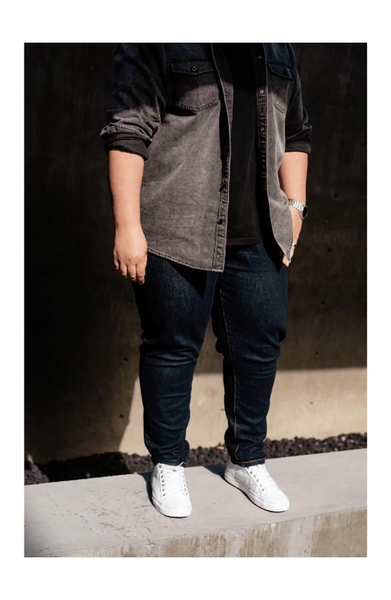 Dapper Boi Slim Indigo Jeans, Alternate, color, Indigo