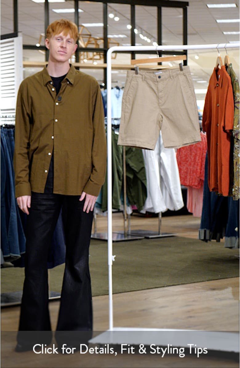 Slim Fit Chino Shorts, sales video thumbnail