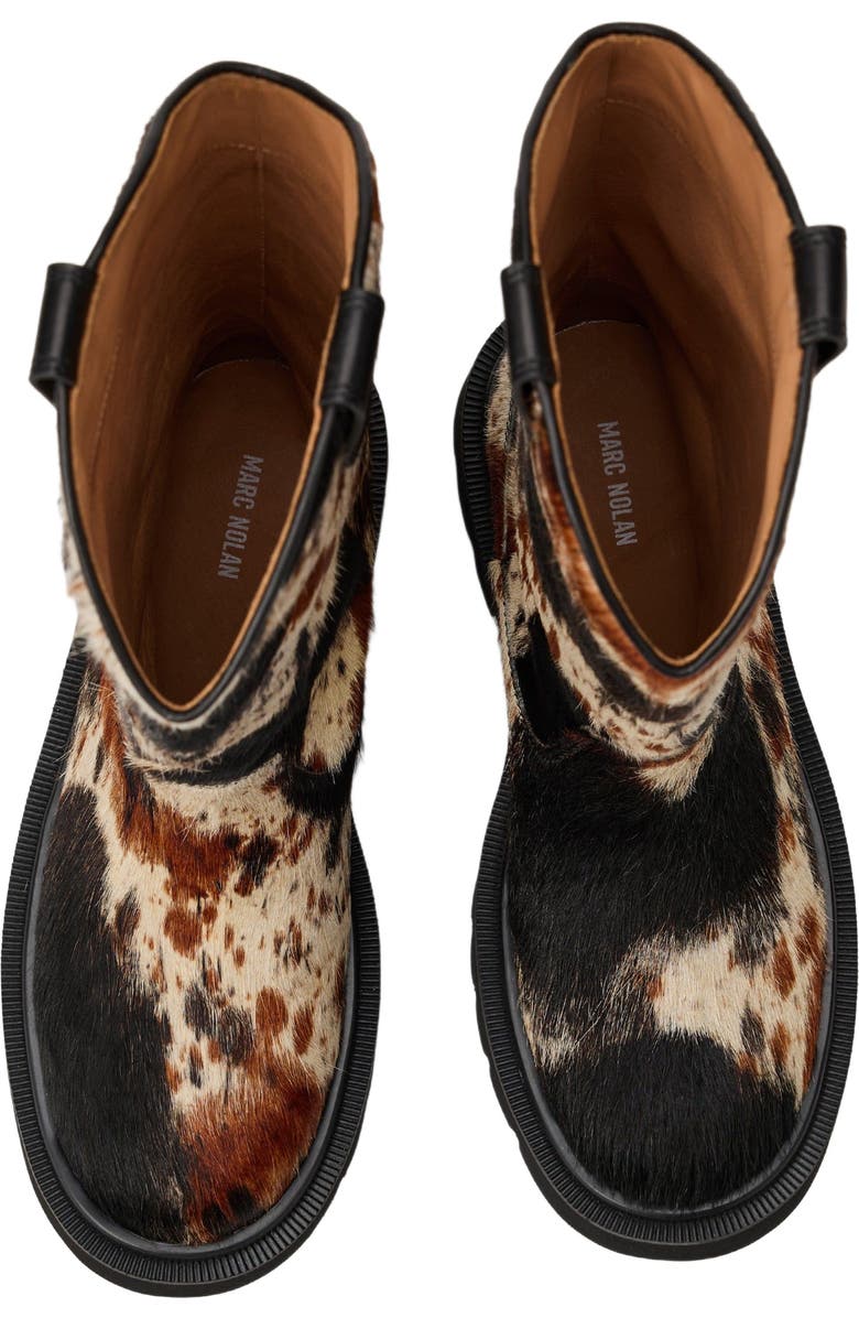 MARC NOLAN Daisy Lug Cowgirl Boots, Alternate, color, Dark Horse