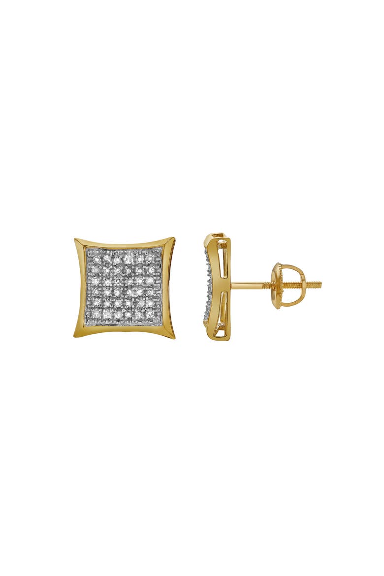 Despertar 10K Yellow Gold Diamond Unisex Earrings - 0.29 Cts, Alternate, color, 10K Yellow Gold