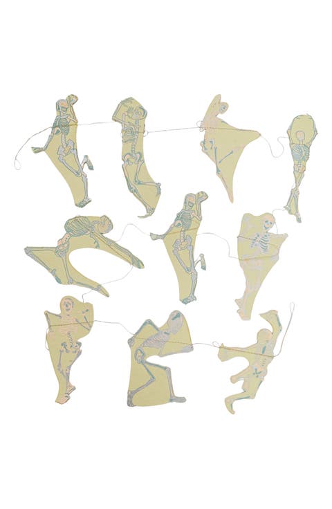 Dancing Skeletons Sewn Garland