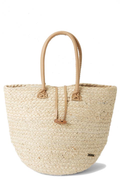 From Paradise Straw Tote