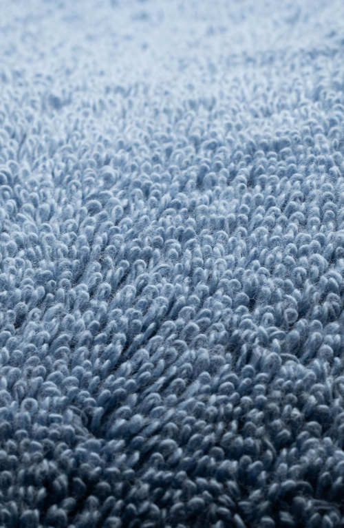 Italic Ultraplush Australian Cotton Bath Sheets In Blue