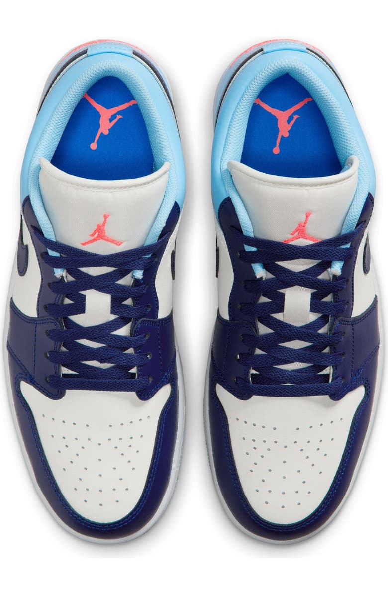 Jordan Air Jordan 1 Low Sneaker, Alternate, color, Sail/ Blue Void
