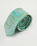 Knottery & Co Paisley Silk Jacquard Tie