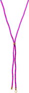 Brook and York Kai Paracord Lariat Necklace