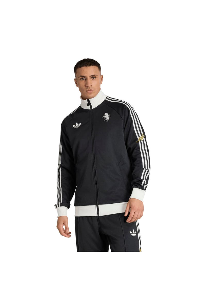 Men's adidas Originals  Black Juventus Culturewear Originals Full-Zip Track Jacket, Main, color, Black