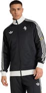 adidas Originals Men's adidas Originals  Black Juventus Culturewear Originals Full-Zip Track Jacket