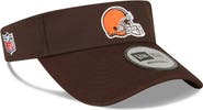 New Era Men's New Era Brown Cleveland Browns 2022 Sideline Adjustable Visor