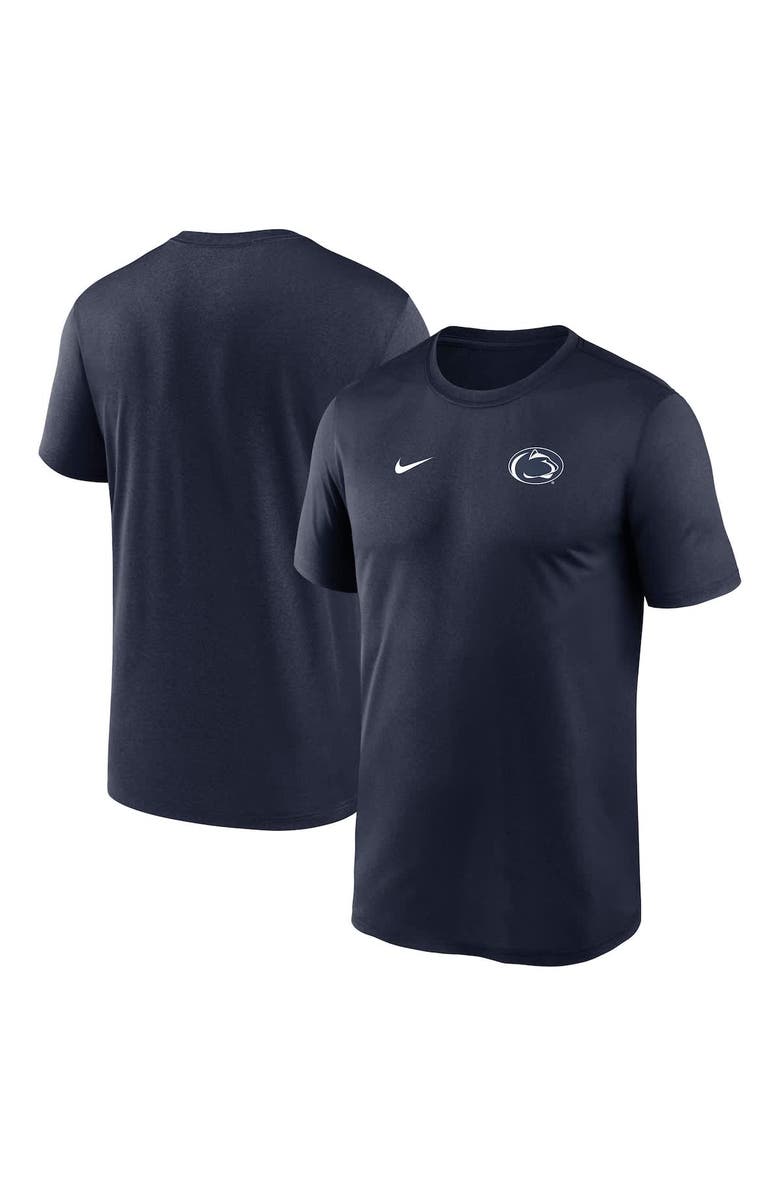 Nike Men's Nike Navy Penn State Nittany Lions 2025 Sideline Small Logo Legend Performance T-Shirt, Alternate, color, 