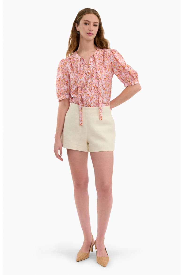 Margot Tweed Short, Main, color, Cream