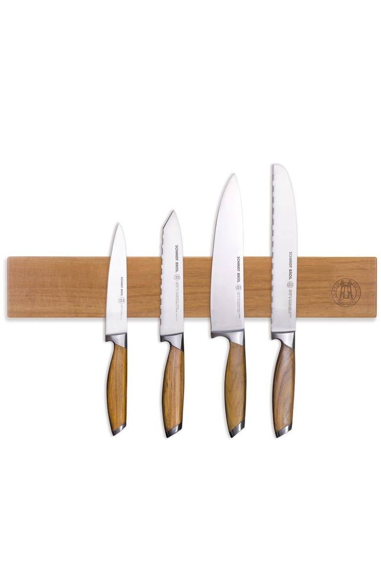 Schmidt Brothers Cutlery Acacia 18 Wall Bar, Main, color, Brown