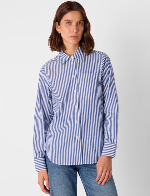 Relaxed Fit Stripe Shirt