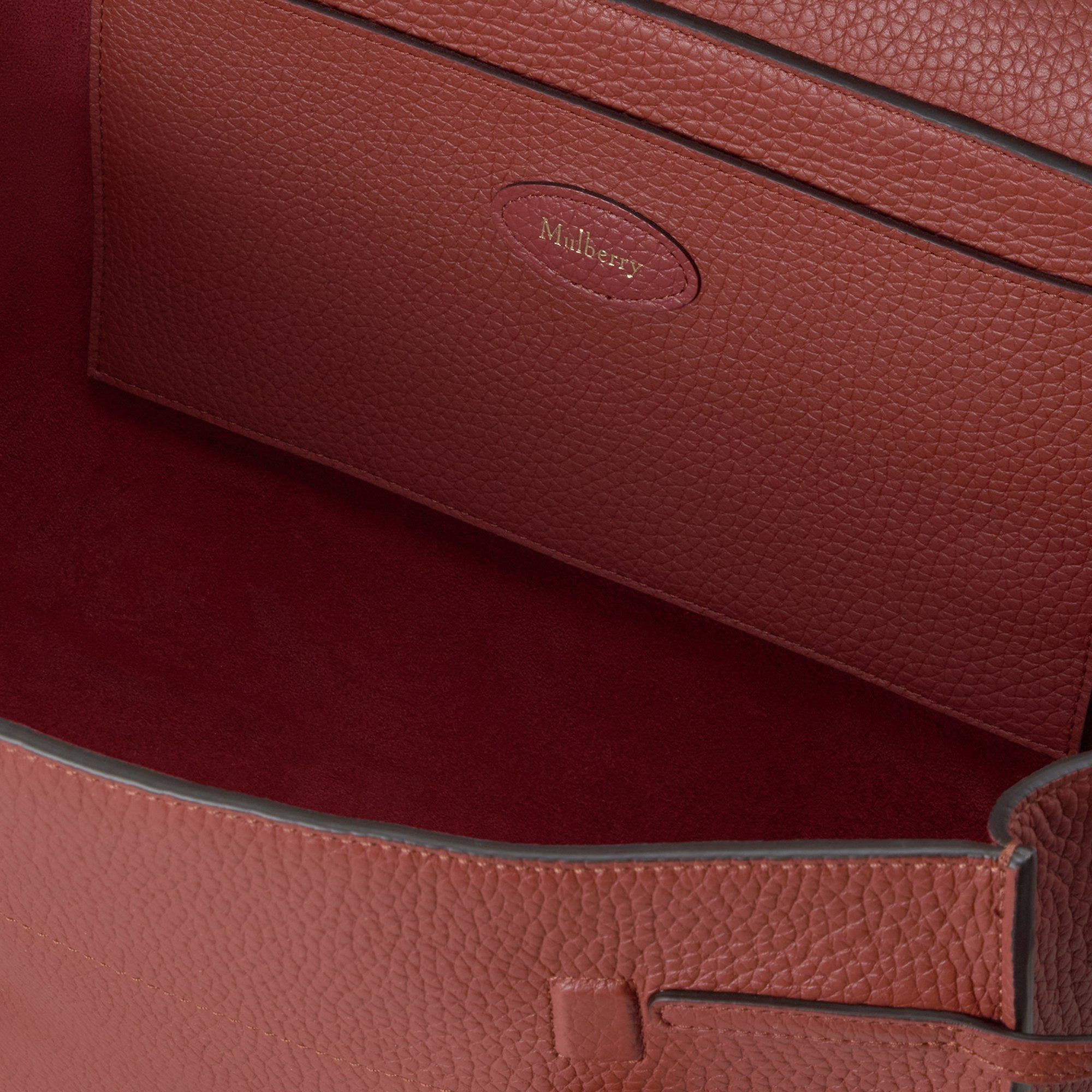 Mulberry Small Soft Bayswater, Alternate, color, Rust