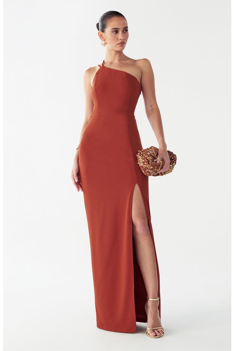 Boston Maxi Dress, Alternate, color, Copper