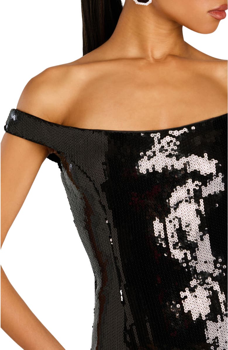 Retrofête Dannie Sequin Dress, Alternate, color, 